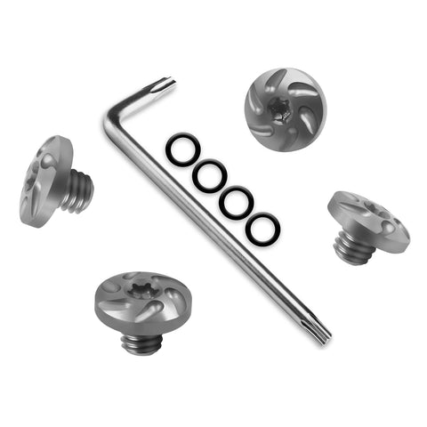 Grips Screws for Sig P226, P228, P229,4 Stainless Steel Screws Silver