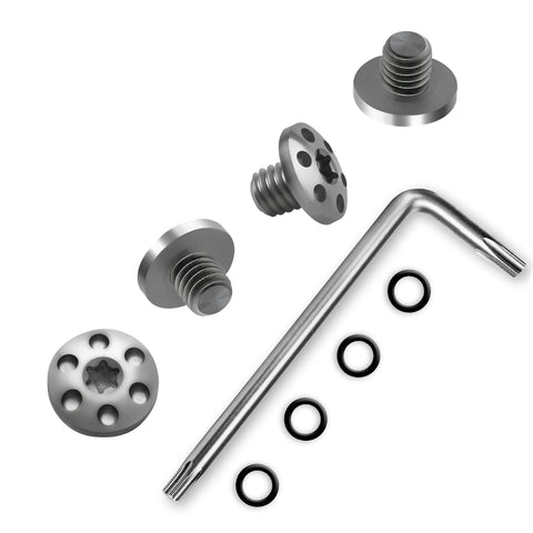 Grips Screws for Sig P226, P228, P229,4 Stainless Steel Screws Silver