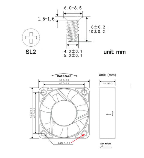 50pcs/lot KB Computer PC Case Cooling Fan Mount Screw Heat Dissipation Screws Fixer M5*8mm M5*10mm M5*12mm