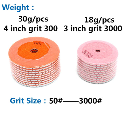 Marble polishing pad, 50-3000 mesh