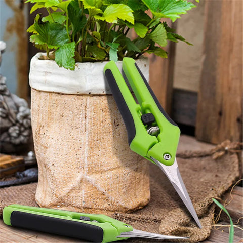 Secateurs Bonsai Shears Metal Gardening Scissor Garden Tools Pruning Tool Hand Cutter Grape Fruit Picking Weed Household Potted