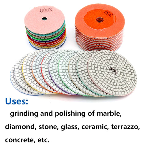 Marble polishing pad, 50-3000 mesh
