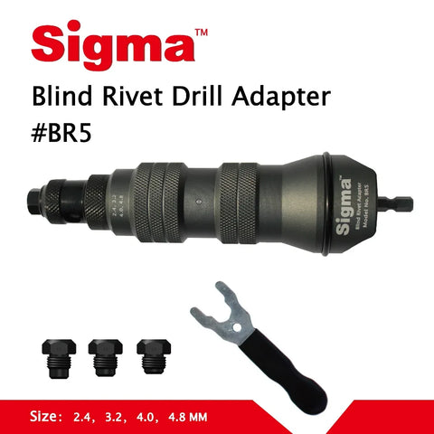 Blind Pop Rivet Drill Adapter Cordless or Electric power drill adaptor alternative air pneumatic riveter rivet gun