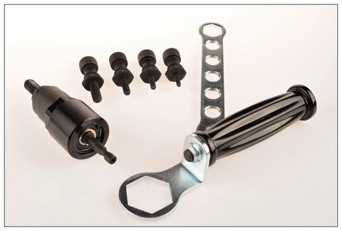 M4-M5-M6-M8-M10 Electrical Rivet Nut Gun Steel and Alu Battery Riveter Adapter Insert Nut Cordless Drill Adaptor Riveting Tools