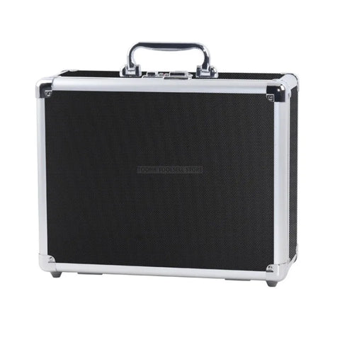 Aluminum Tool case suitcase File box Impact resistant safety case toolbox equipment instrument case with pre-cut foam