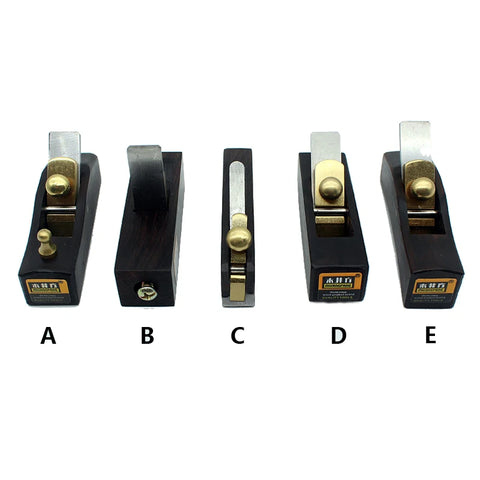 DIY Mini Hand Planes Carpentry Carpenter Ebony Joinery Woodwork Tools 5 pcs Set or 1 Pcs Hand Planer Free shipping