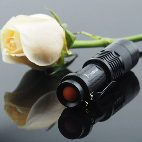 LED UV Flashlight SK68 Purple Violet Light UV 395nm torch Lamp free shipping