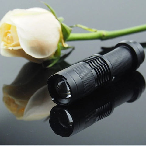 LED UV Flashlight SK68 Purple Violet Light UV 395nm torch Lamp free shipping