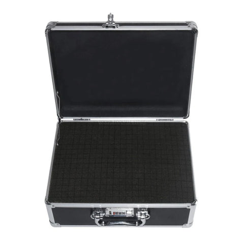 Aluminum Tool case suitcase File box Impact resistant safety case toolbox equipment instrument case with pre-cut foam