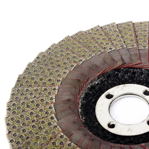 4" Diamond Polishing Grinding Wheel Flap Disc 100mm 1 Piece Angle Grinder Sanding Disc Stone Metal Plastic Abrasive Tool
