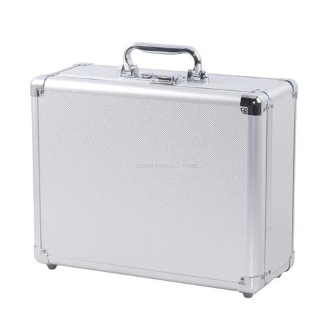 Aluminum Tool case suitcase File box Impact resistant safety case toolbox equipment instrument case with pre-cut foam