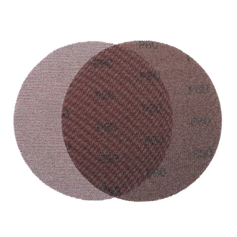 9 Inch 220mm Mesh Abrasive Dust Free Sanding Discs Anti-blocking Dry Grinding Sandpaper 80 to 600 Grit  Hook and Loop Sand Paper