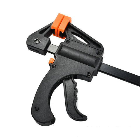 4 inch 3/4/5pcs Woodworking Bar F Clamp Clip Hard Grip Quick Ratchet Release DIY Carpentry Hand Vise Tool