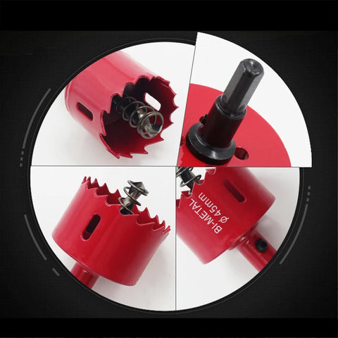 Bi-Metal Wood Hole Saws 16-200mm Drill Bit HSS Steel M42 Hole Saw Wood Cutters Carpentry Tools for Wood Steel Iron