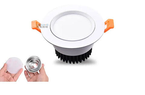 Super Brightness AC85-230V LED COB Dimmable Downlights  3W 5W 7W 9W 12W 15W LED Ceiling Lamp Spot Light