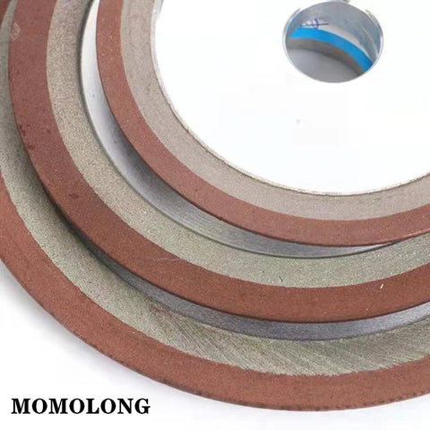 Diamond Grinding Wheel Cutting Disc 75mm/80mm/100mm Resin Bond Grinder For Tungsten Steel Milling Cutter Sharpener #150/240/320