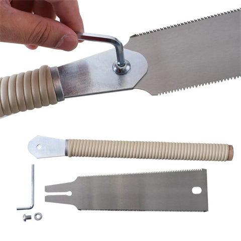 Japanese Pull Saw SK5 Double/Single Edges Hand Saw for Woodworking Efficient Hand Tool Carbon Steel Flexible Cut Teeth