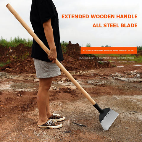 Gardening Tools Cleaning Landscaping Shovel Wear Resistant Manganese Steel Planting Weeding Supplies Garden Farm Equipment