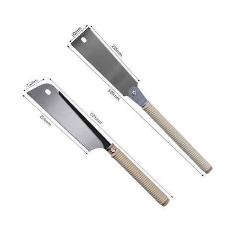 Japanese Pull Saw SK5 Double/Single Edges Hand Saw for Woodworking Efficient Hand Tool Carbon Steel Flexible Cut Teeth