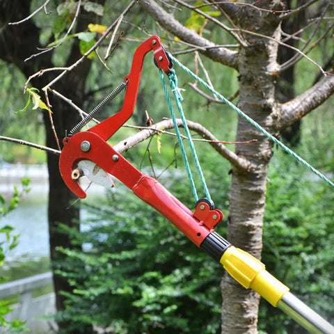 Telescopic High-altitude Scissors Fruit Picker High-altitude Cutting Branches High-altitude Pruning Branches Garden Tools