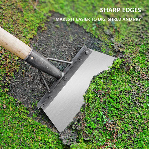 Gardening Tools Cleaning Landscaping Shovel Wear Resistant Manganese Steel Planting Weeding Supplies Garden Farm Equipment