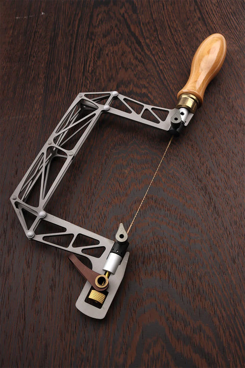 3"/5"/7" Titanium Fret Saw Woodworking Copying Saw, Rotatable Angle