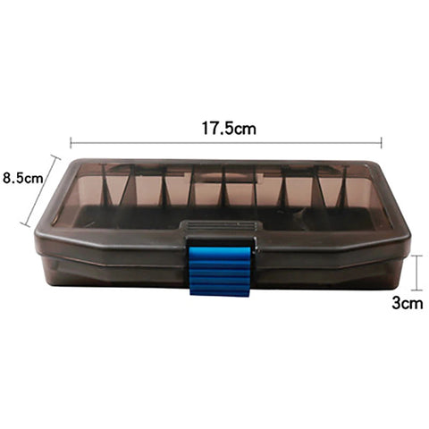 Transparent Toolbox 5 Grid Multi-function Storage Box Screw/Jewelry/Beads/Fishing/Parts Organizer Tools Container Case