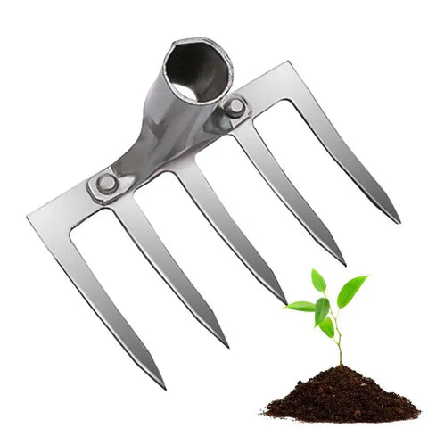 Steel weeding hoe rake farm tools weeding ripper artifact