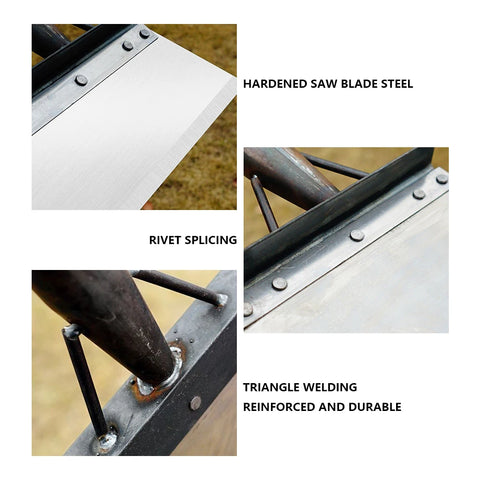Gardening Tools Cleaning Landscaping Shovel Wear Resistant Manganese Steel Planting Weeding Supplies Garden Farm Equipment