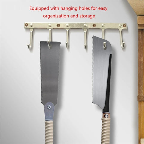 Japanese Pull Saw SK5 Double/Single Edges Hand Saw for Woodworking Efficient Hand Tool Carbon Steel Flexible Cut Teeth