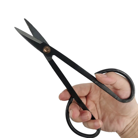 7.3inch Beginner Bonsai Tool Long Handle Scissors Gardening Plant Branch Shears Stainless