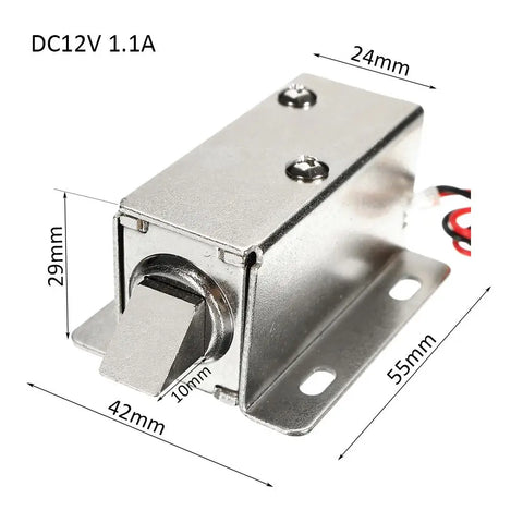 12V DC 1.1A Electric Solenoid Lock