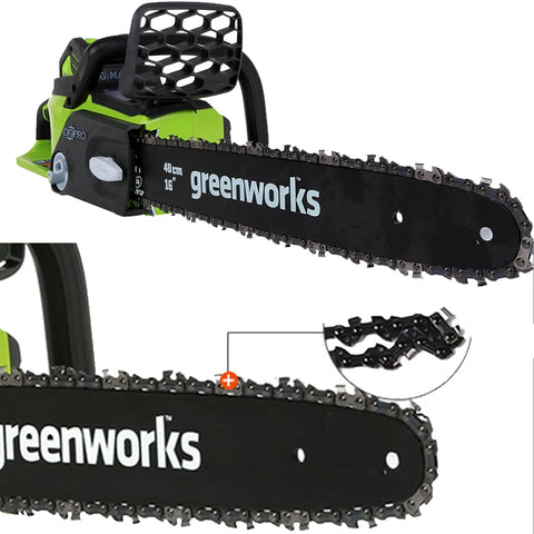 GD40CS 40v 1500W 12m/s  Chain Speed  Cordless Chain Saw Brushless Motor  Chainsaw