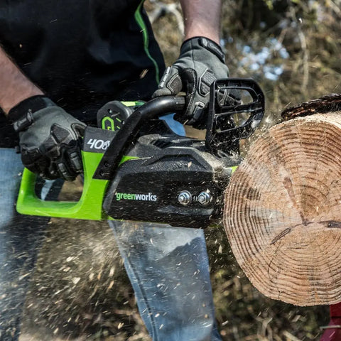 GD40CS 40v 1500W 12m/s  Chain Speed  Cordless Chain Saw Brushless Motor  Chainsaw