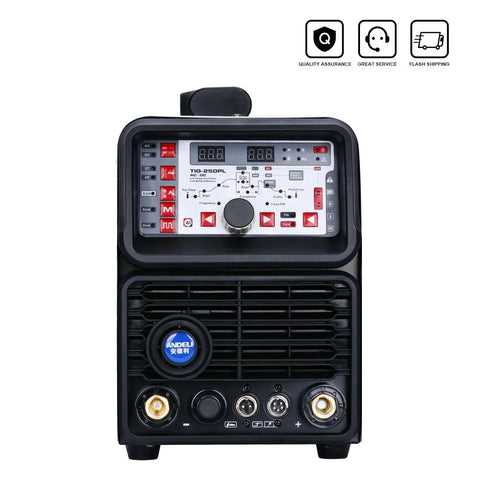 220V TIG Welder 200A AC/DC TIG Pulse Cold Aluminum Welding Professional High Frequency Cold Welding Machine