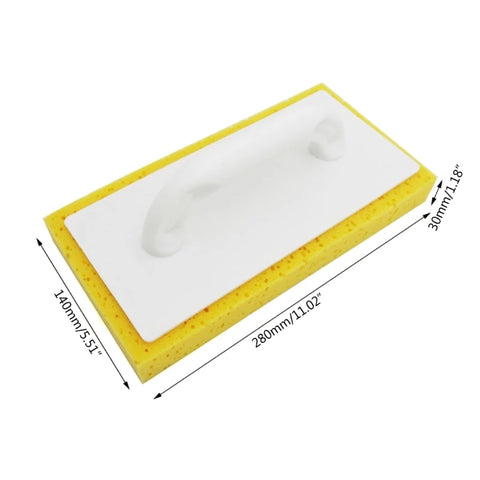 Concrete tile grout spatula