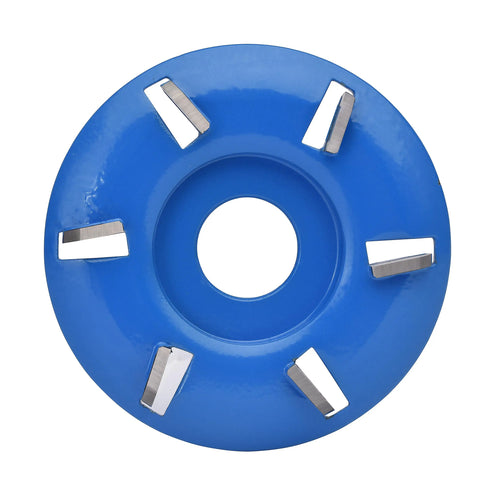 6 Teeth Wood Turbo Carving Disc Wood Grinding Wheel 5/8"  7/8" 22mm  Arbor Bushing Turbo Tea Tray for Wood Carving Shaping