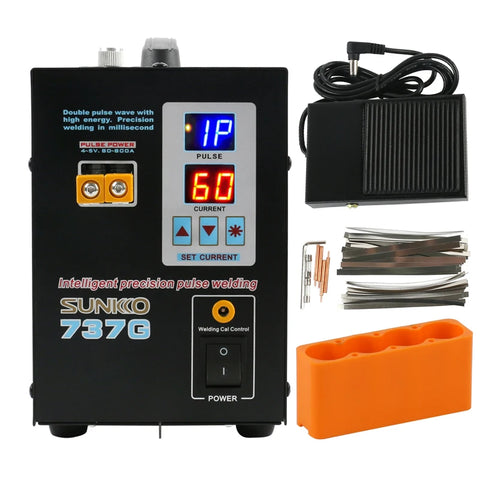 737G Battery Spot Welder 4.3KW High Power Automatic Spot Welding Machine For 18650 Lithium Batteries Pulse Spot Welders