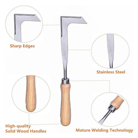Sharp Crevice Weeding & Slicing Tool