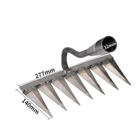 The Heavy-Duty Iron Weeding Rake