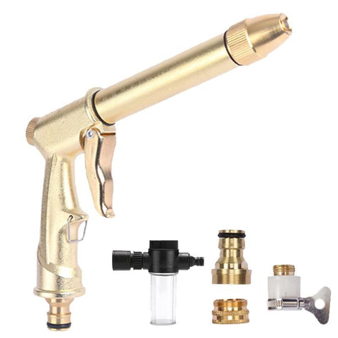 Portable High-Pressure Metal Water Gun - NextGenGardening™