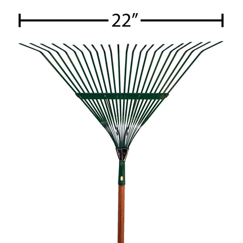 22" Metal Spring Rake