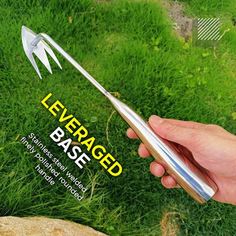 Easy & Effortless Stainless Steel Weed Removal Tool