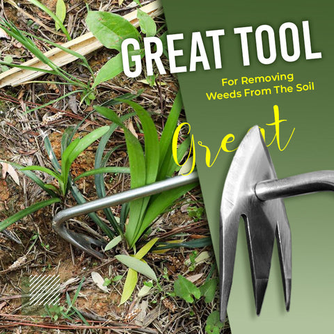 Easy & Effortless Stainless Steel Weed Removal Tool