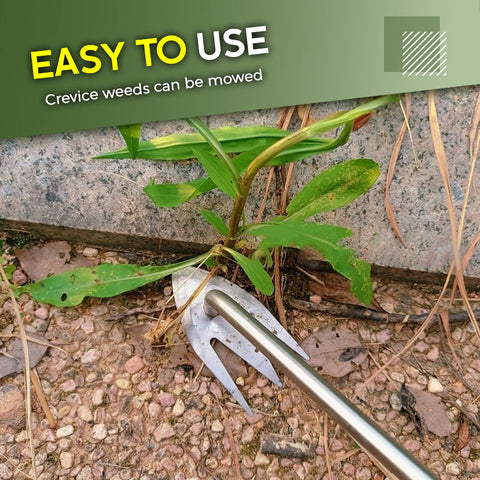 Easy & Effortless Stainless Steel Weed Removal Tool