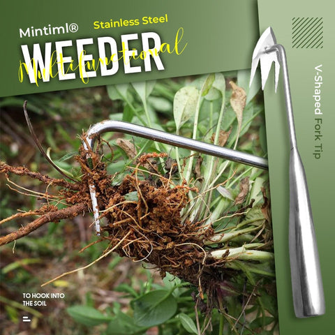 Easy & Effortless Stainless Steel Weed Removal Tool