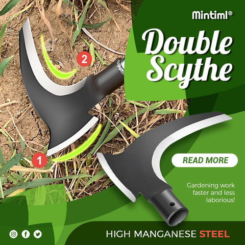 The Samurai Double Sickle Garden & Weeding Tool
