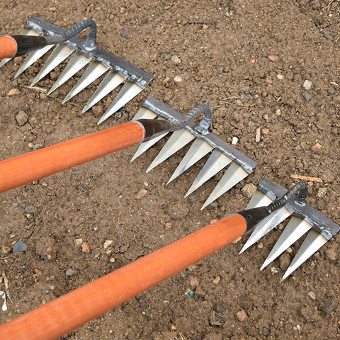 The Heavy-Duty Iron Weeding Rake