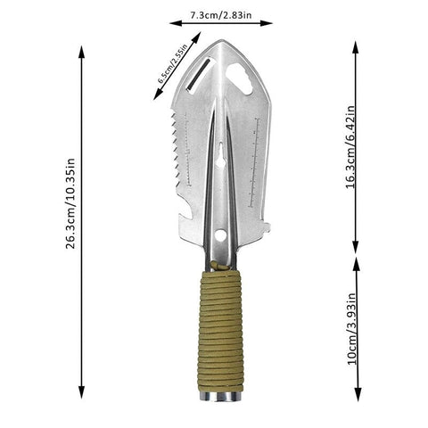 All-In-One Tactical Durable Stainless Steel Garden Shovel